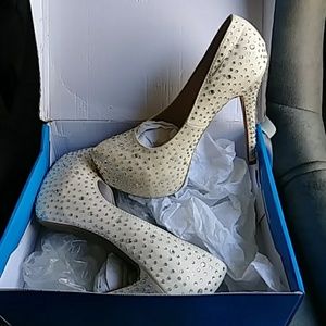 Rhinestone heels